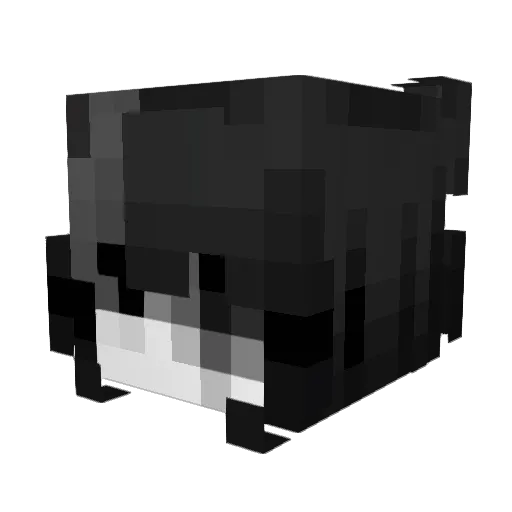 0tw0tw Minecraft avatar head, 3D render