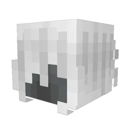 0unk Minecraft avatar head, 3D render