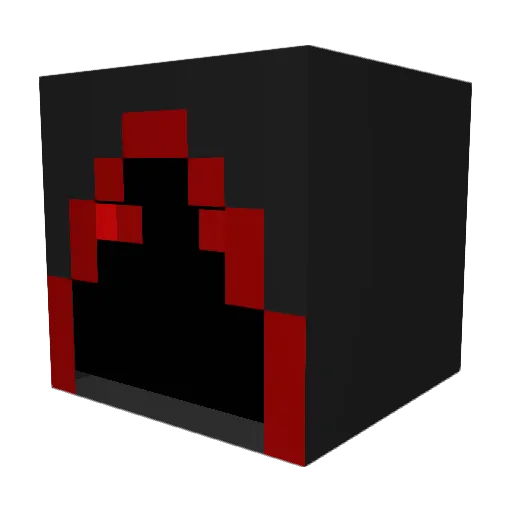 0uzman Minecraft avatar head, 3D render