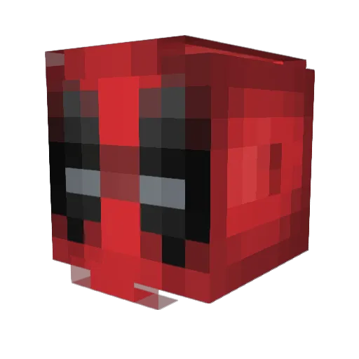 0v0xgoblin Minecraft avatar head, 3D render