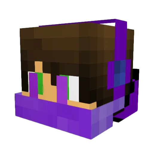 0vegard0 Minecraft avatar head, 3D render