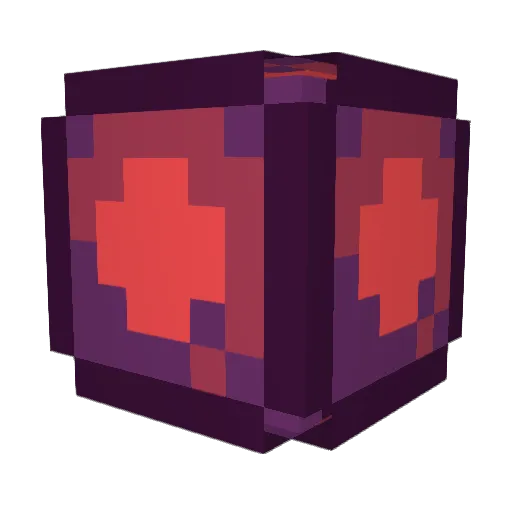 0verflux Minecraft avatar head, 3D render