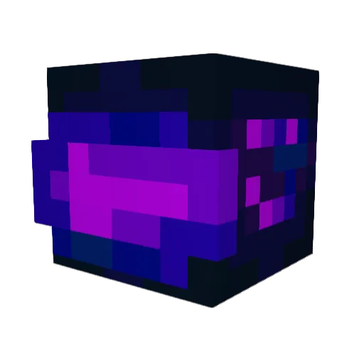 0voa Minecraft avatar head, 3D render