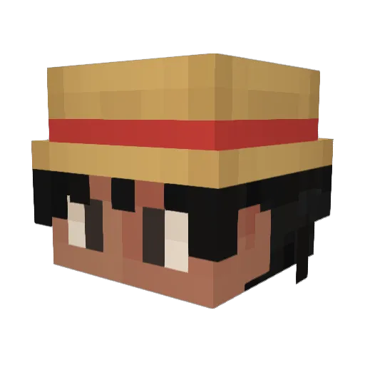 0walter Minecraft avatar head, 3D render