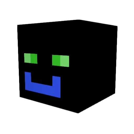 0wez0 Minecraft avatar head, 3D render