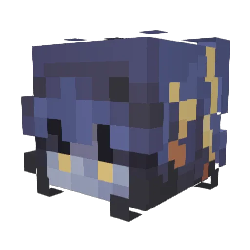 0wlUp Minecraft avatar head, 3D render
