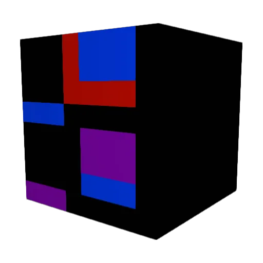 0xDataVoid Minecraft avatar head, 3D render