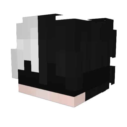 0zDanx Minecraft avatar head, 3D render