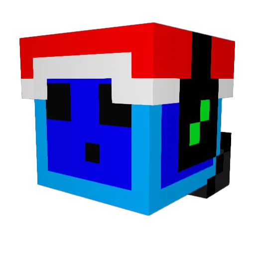 1004oliver4001 Minecraft avatar head, 3D render