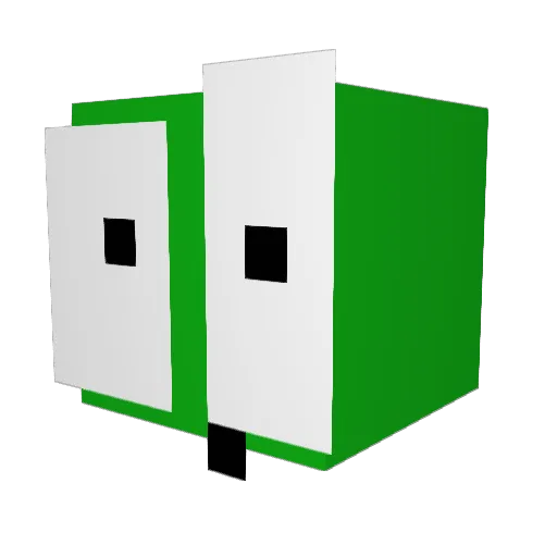 1012398 Minecraft avatar head, 3D render