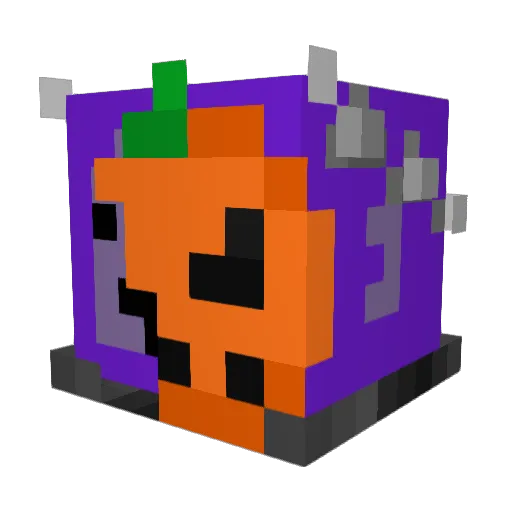 101ZEN Minecraft avatar head, 3D render