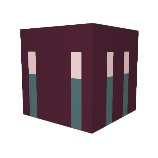 101mhz Minecraft avatar head, 3D render