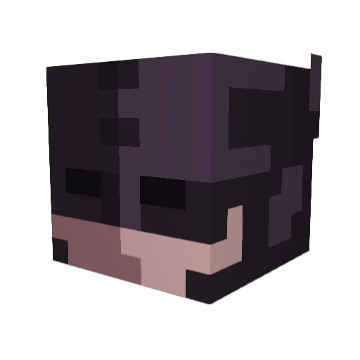 105614S40198704i Minecraft avatar head, 3D render