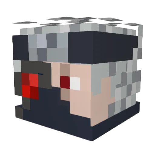 10Robbo10 Minecraft avatar head, 3D render