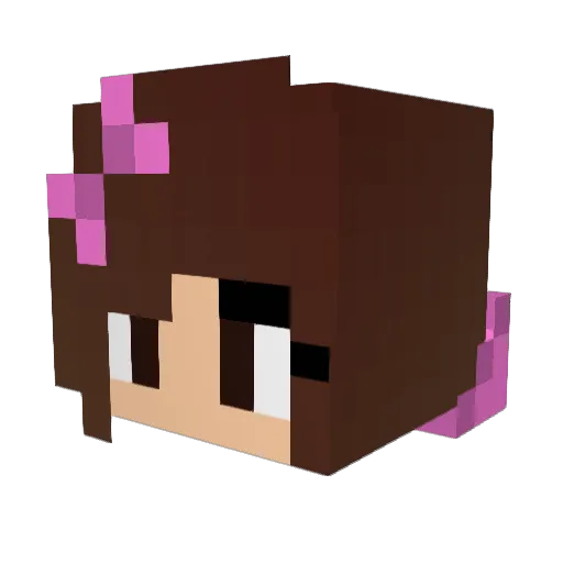 10hjalte Minecraft avatar head, 3D render