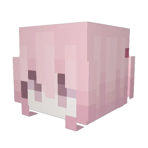 10kwatt Minecraft avatar head, 3D render