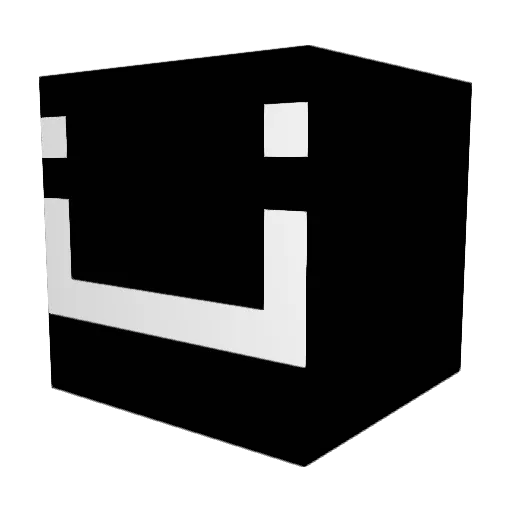 10tp10 Minecraft avatar head, 3D render