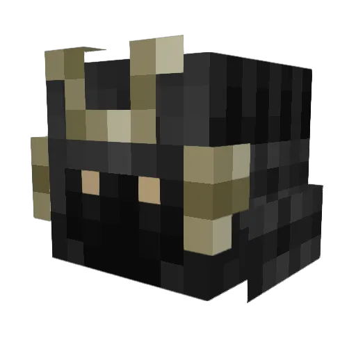 115GamePower89 Minecraft avatar head, 3D render