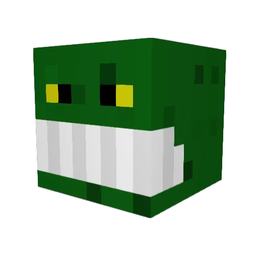 11josh08 Minecraft avatar head, 3D render