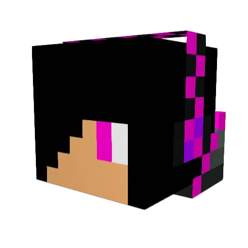 11ryan28 Minecraft avatar head, 3D render