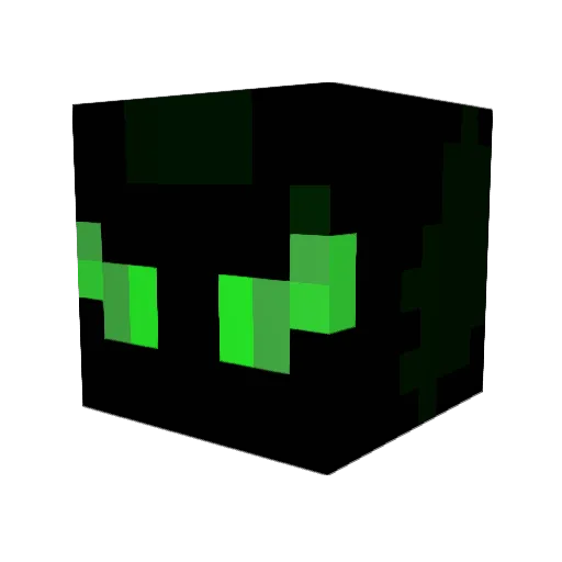 121replika Minecraft avatar head, 3D render