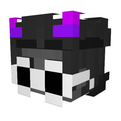 123Domin123 Minecraft avatar head, 3D render