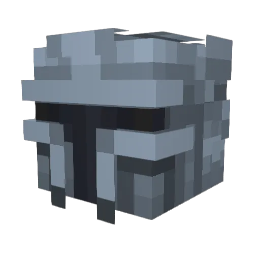 123Khaled Minecraft avatar head, 3D render