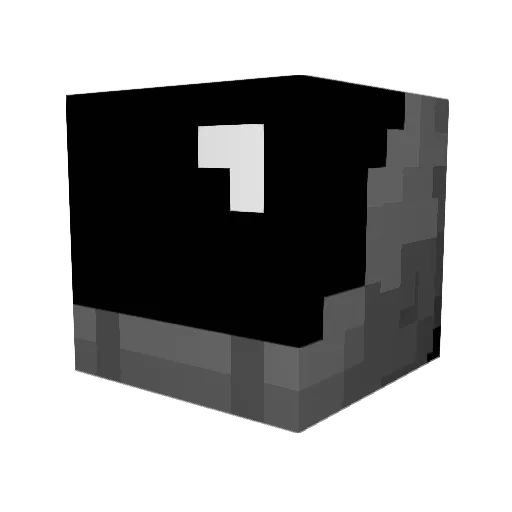 123benji Minecraft avatar head, 3D render