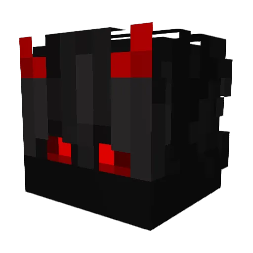 123chill Minecraft avatar head, 3D render