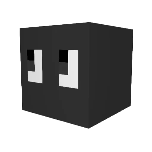 123hello123hello Minecraft avatar head, 3D render