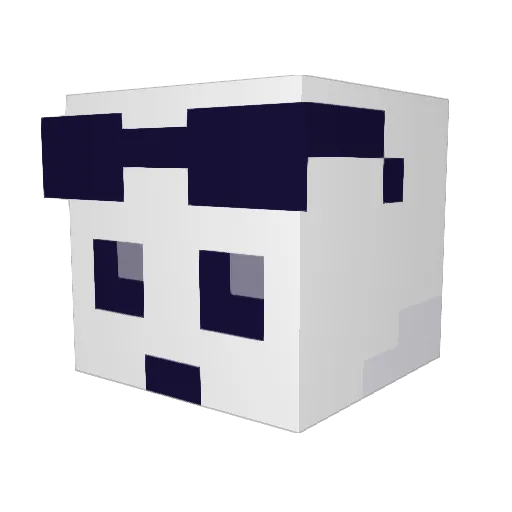 123yeah_boi321 Minecraft avatar head, 3D render