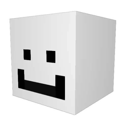 1242345 Minecraft avatar head, 3D render