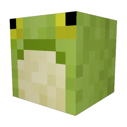 12500 Minecraft avatar head, 3D render