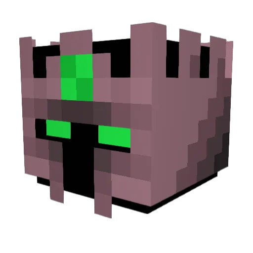 12944qwerty Minecraft avatar head, 3D render