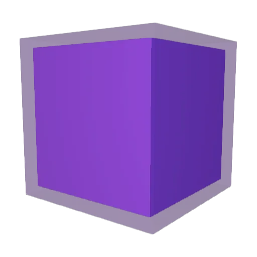 12Q12W Minecraft avatar head, 3D render