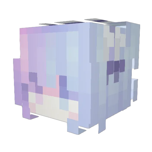 1306103 Minecraft avatar head, 3D render