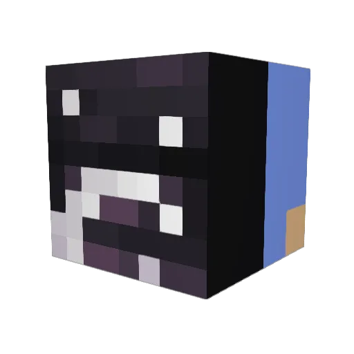 1347995 Minecraft avatar head, 3D render