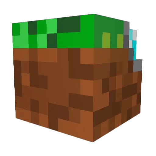 13Pop52Crime Minecraft avatar head, 3D render