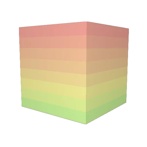 13eth Minecraft avatar head, 3D render