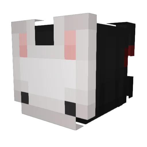 13m0nss Minecraft avatar head, 3D render