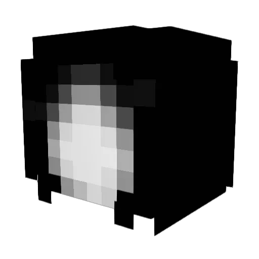 13thDisciple_ Minecraft avatar head, 3D render