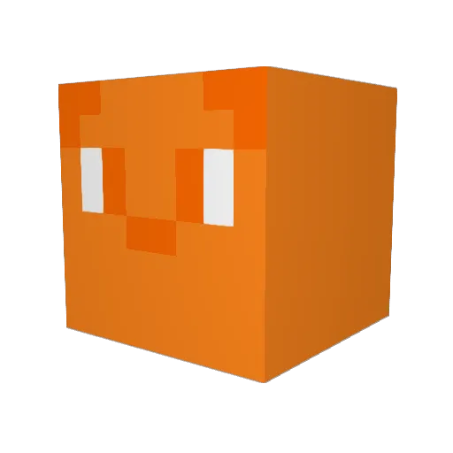 144hz_dr1p Minecraft avatar head, 3D render