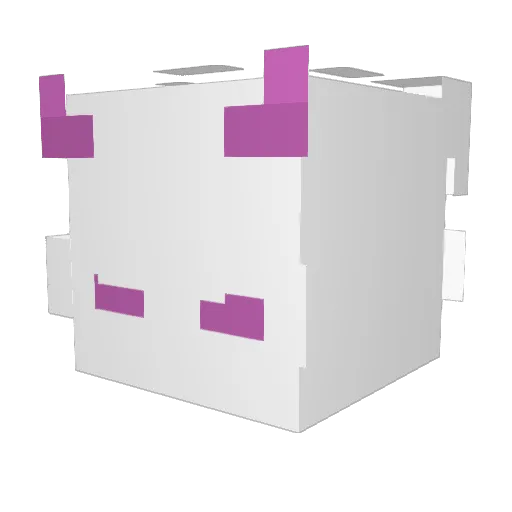 149y Minecraft avatar head, 3D render