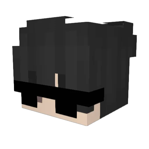 150hz Minecraft avatar head, 3D render