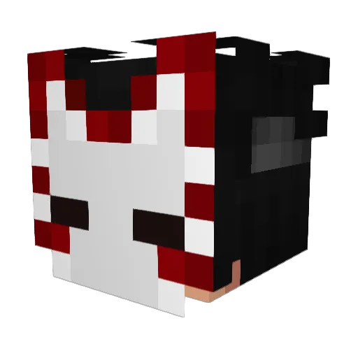 1511209 Minecraft avatar head, 3D render