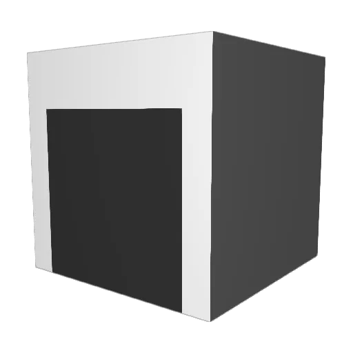 1530norman Minecraft avatar head, 3D render