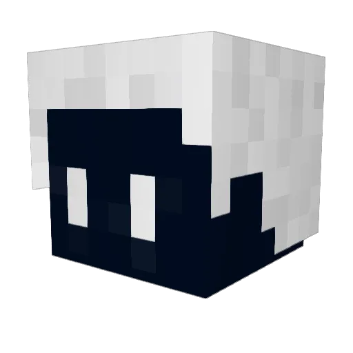 16AuRx Minecraft avatar head, 3D render