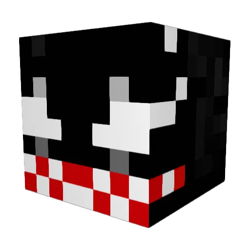 16hunnid Minecraft avatar head, 3D render