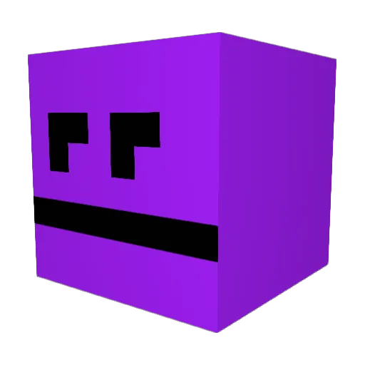 16s_Sayon Minecraft avatar head, 3D render