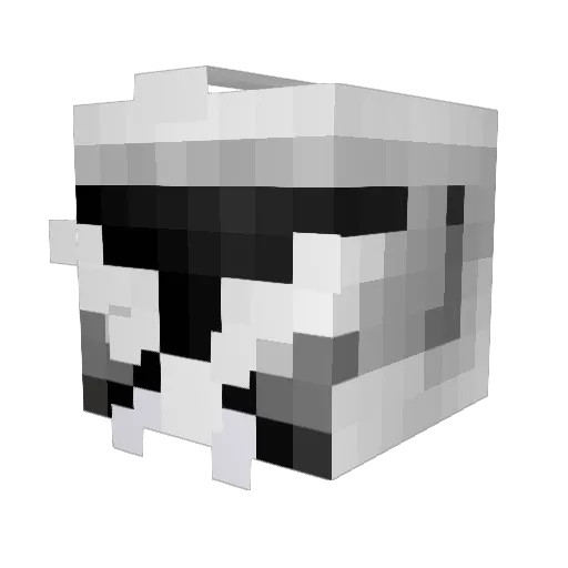 187MogusHunter Minecraft avatar head, 3D render